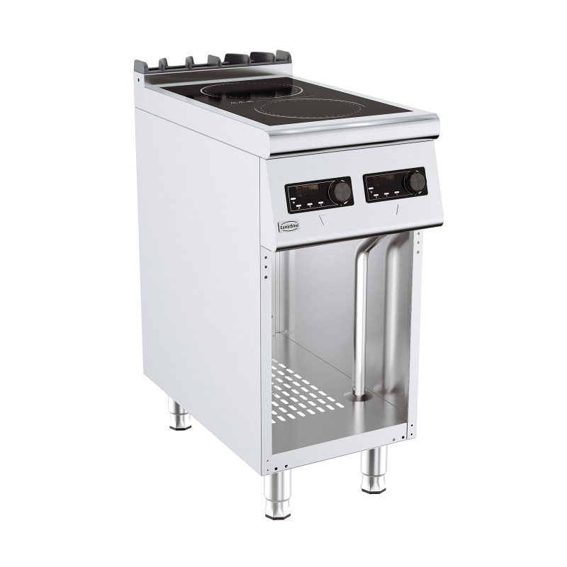 Professionele Elektrische Kookplaat 700 - 2 Inductieplaten - CombiSteel Professionele Elektrische Kookplaat 700 - 2 Inductieplaten - CombiSteel