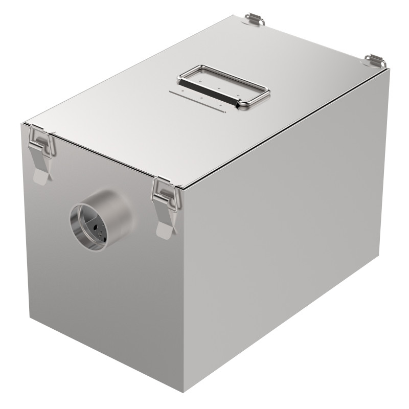 Stainless Steel Grease Trap - 140 L - CombiSteel Stainless Steel Grease Trap - 140 L - CombiSteel