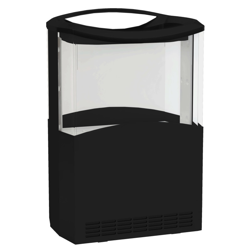 Wall-mounted Refrigerated Display Case - 110 L - CombiSteel Wall-mounted Refrigerated Display Case - 110 L - CombiSteel