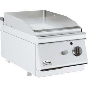 Grillplaat Gas Chroom Glad 6500 W - Professionele keuken CombiSteel