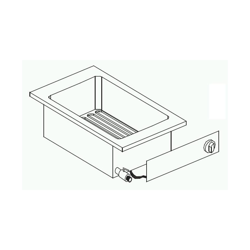 Friteuse Électrique Encastrable 10 L - CombiSteel : Performante et Pratique Friteuse Électrique Encastrable 10 L - CombiSteel : Performante et Pratique
