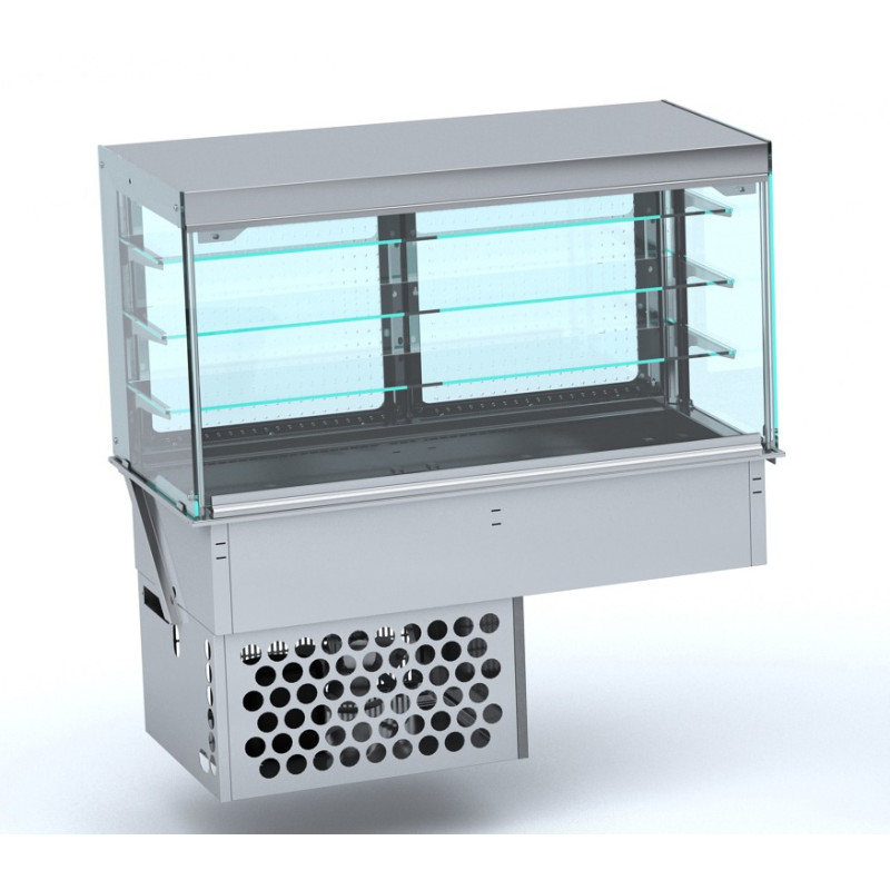 Drop-In wandkoelvitrine | CombiSteel. Drop-In wandkoelvitrine | CombiSteel.