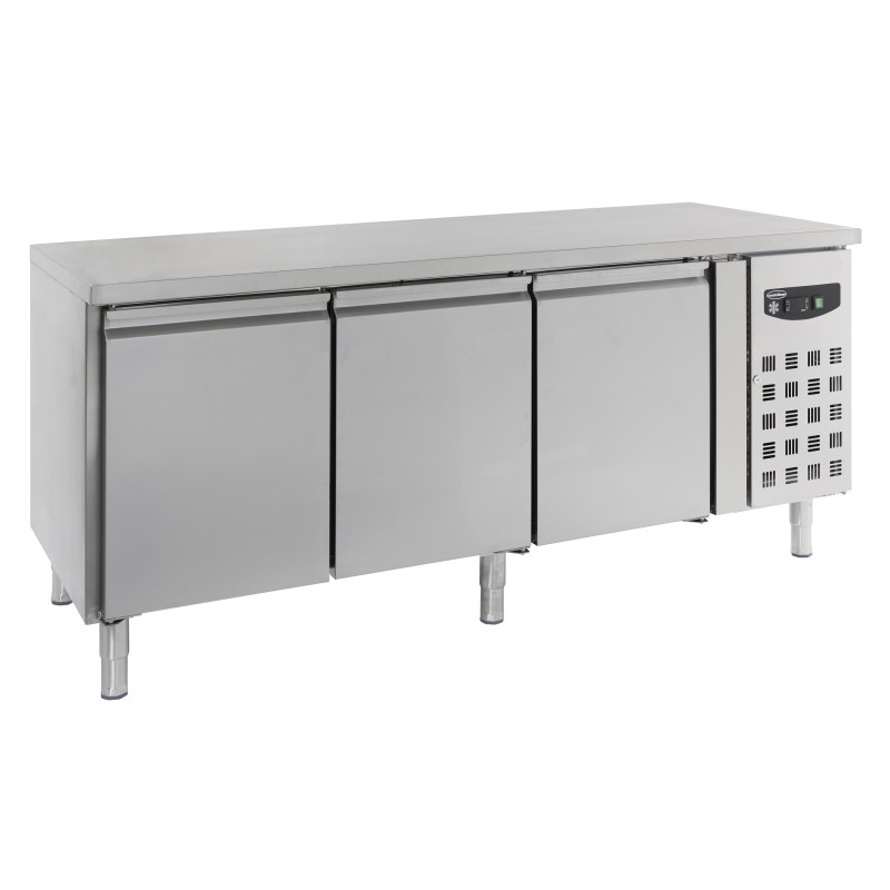 Table Réfrigérée Positive 600 x 400 à 3 Portes - 635 L Combisteel Table Réfrigérée Positive 600 x 400 à 3 Portes - 635 L Combisteel