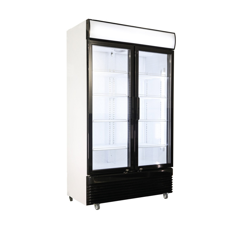 Positive Kühlschrank 780L - 2 Glastüren - CombiSteel Positive Kühlschrank 780L - 2 Glastüren - CombiSteel