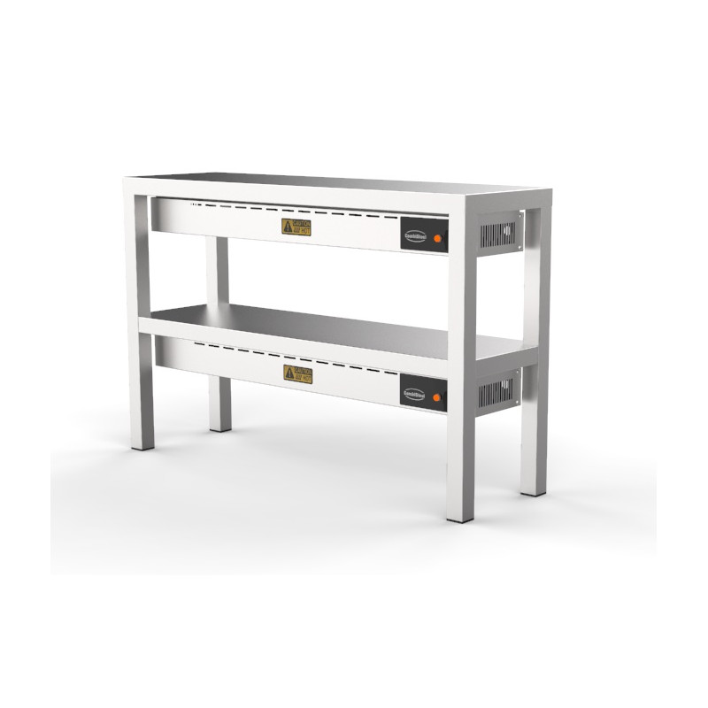 Ceramic Warming Shelf CombiSteel - 2 Levels, L1000 x D300mm Ceramic Warming Shelf CombiSteel - 2 Levels, L1000 x D300mm