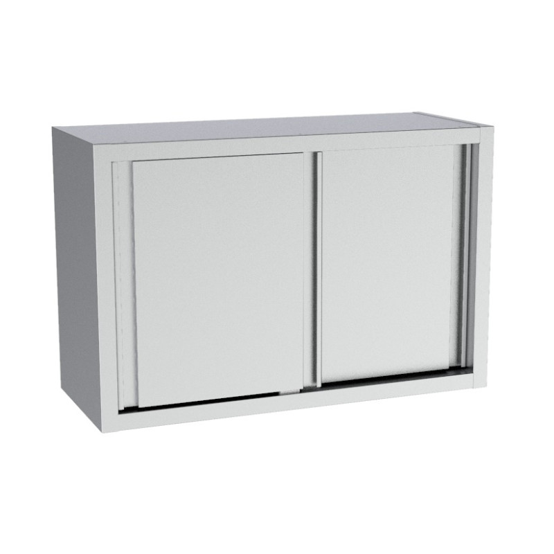 Wandkast Schuifdeuren RVS - 1200x400 mm Wandkast Schuifdeuren RVS - 1200x400 mm