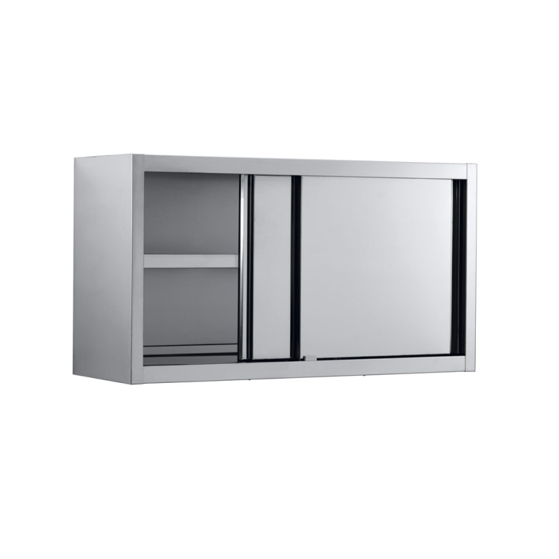 Edelstahl-Wandschrank mit Schiebetüren 1400x400 mm - Combisteel Edelstahl-Wandschrank mit Schiebetüren 1400x400 mm - Combisteel