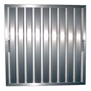 Lamella Filter Cooker Hood CombiSteel AISI 304 495x495mm