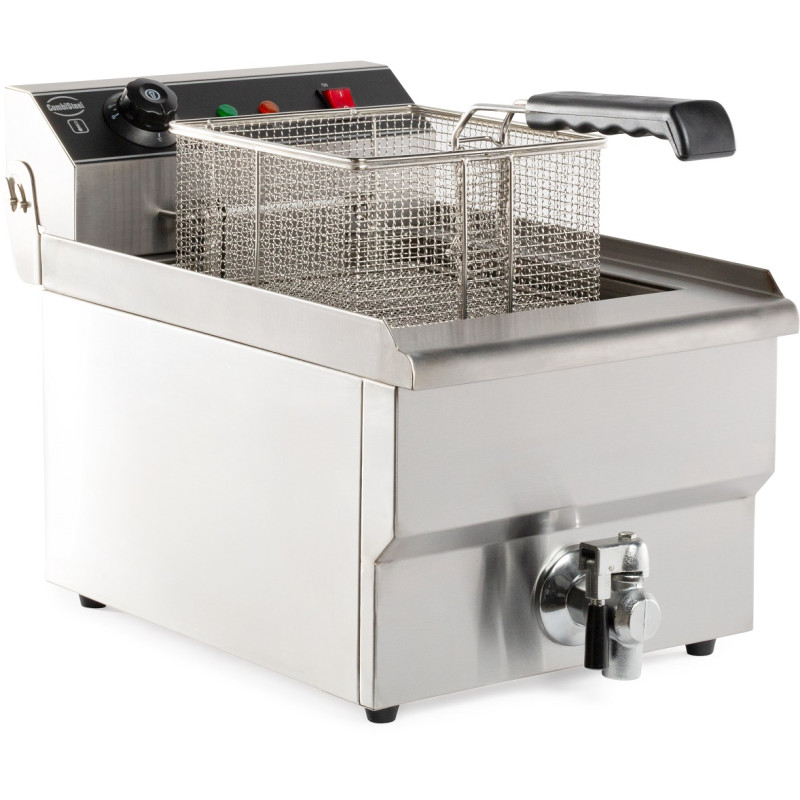 Elektrische Friteuse Prof 8L 3300W - Merk CombiSteel Elektrische Friteuse Prof 8L 3300W - Merk CombiSteel