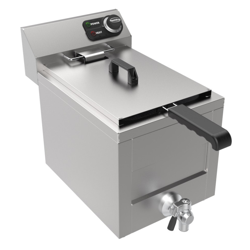 Professionele Elektrische Friteuse CombiSteel - 8 L, 3000 W Professionele Elektrische Friteuse CombiSteel - 8 L, 3000 W