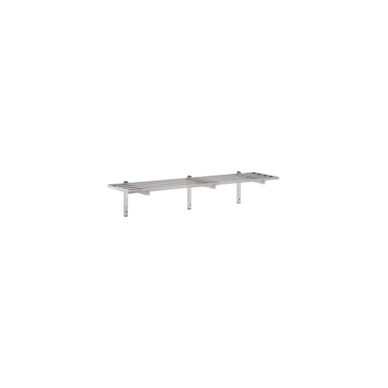 Stainless Steel Barred Wall Shelf - CombiSteel 2000x300 mm Stainless Steel Barred Wall Shelf - CombiSteel 2000x300 mm