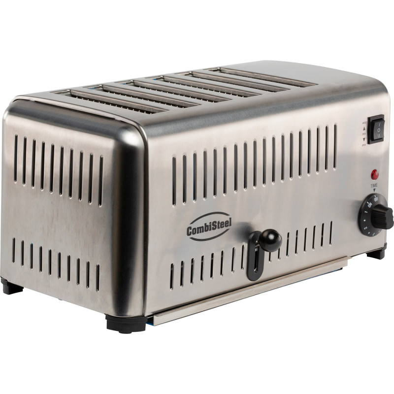 Professioneller Toaster 6 Schlitze CombiSteel - Leistungsstarker Toaster Professioneller Toaster 6 Schlitze CombiSteel - Leistungsstarker Toaster
