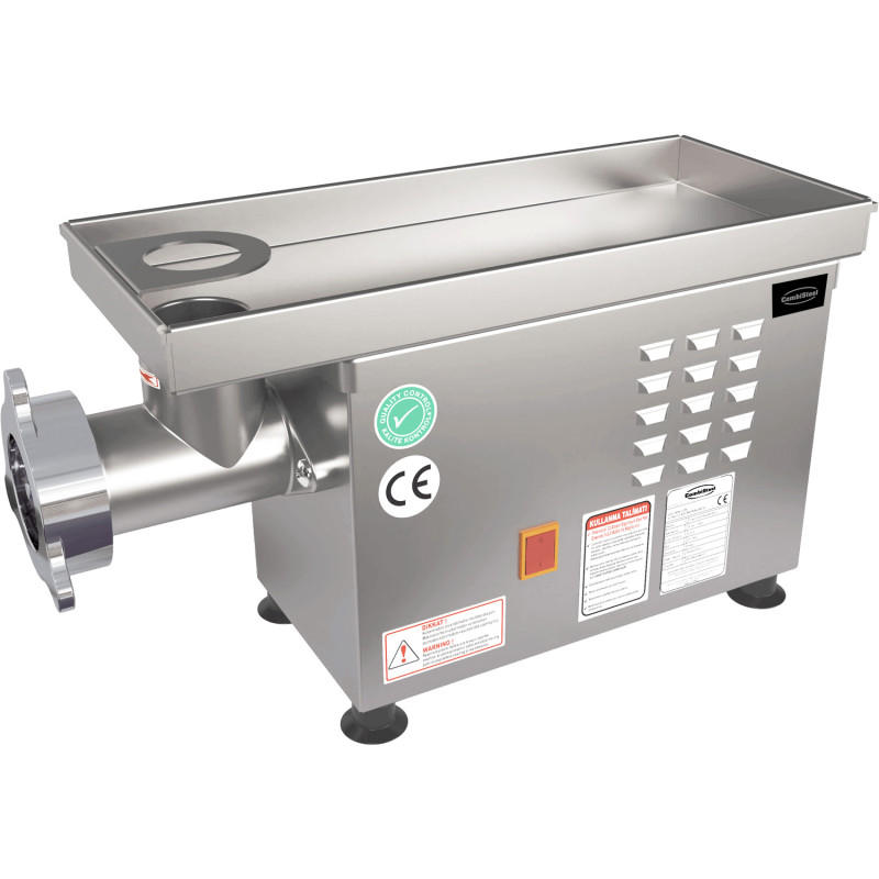 Hachoir à Viande 12 - 75kg/h - Tête Amovible - CombiSteel Hachoir à Viande 12 - 75kg/h - Tête Amovible - CombiSteel