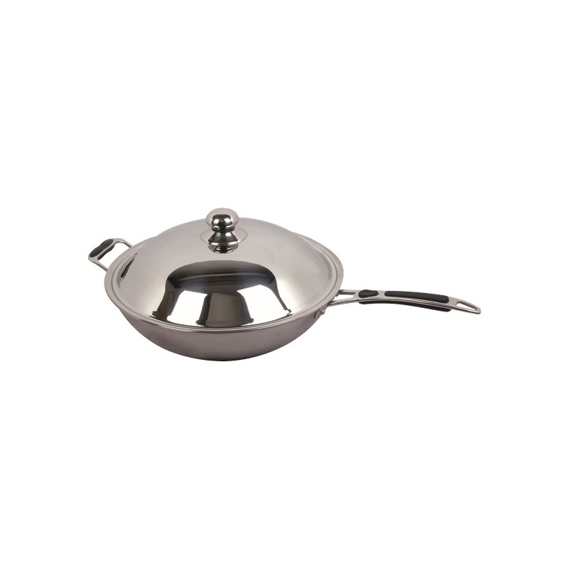 Sauteuse Wok Induction CombiSteel - Acier Inoxydable Sauteuse Wok Induction CombiSteel - Acier Inoxydable
