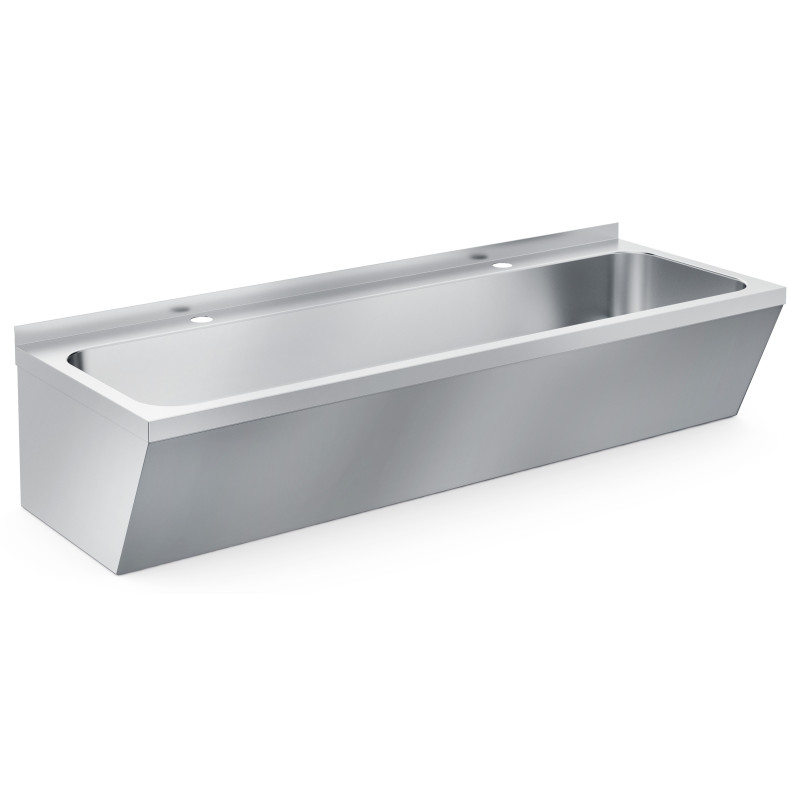 Lavabo Double en Inox CombiSteel 1200x425x165 mm - Cuisine Professionnelle Lavabo Double en Inox CombiSteel 1200x425x165 mm - Cuisine Professionnelle