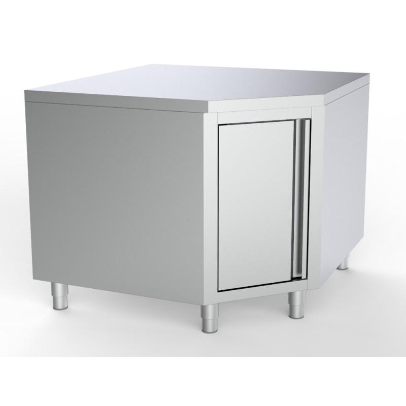 Edelstahl Eckunterschrank - L 1000 x T 700 mm | CombiSteel | Professionelle Lagerung Edelstahl Eckunterschrank - L 1000 x T 700 mm | CombiSteel | Professionelle Lagerung