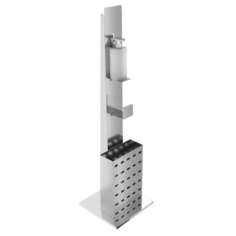 Desinfektionsstation und Spender CombiSteel - Professionelle Hygiene Desinfektionsstation und Spender CombiSteel - Professionelle Hygiene