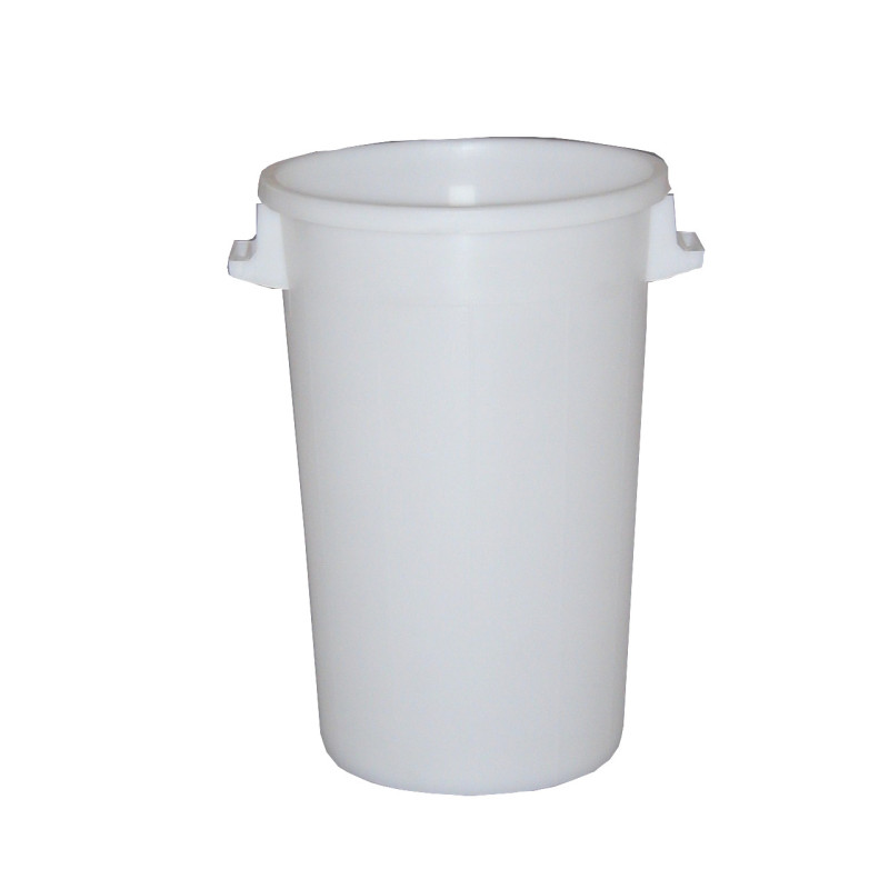 White Trash Can 75L CombiSteel - Professional Waste Management Solution White Trash Can 75L CombiSteel - Professional Waste Management Solution