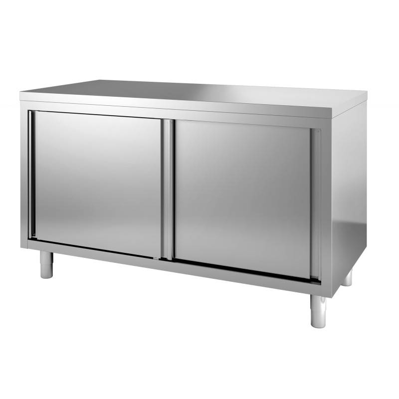Meuble Inox Bas 2 Portes - Cuisine Professionnelle & Collectivités Meuble Inox Bas 2 Portes - Cuisine Professionnelle & Collectivités