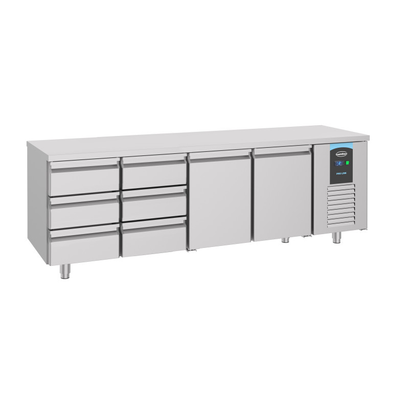 Table Réfrigérée Positive GN 1/1 - 632L - CombiSteel Table Réfrigérée Positive GN 1/1 - 632L - CombiSteel