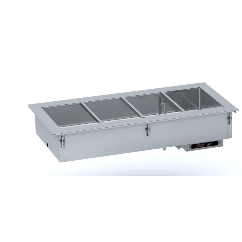 Automatische Bain-Marie Drop-In CombiSteel 4/1 - Leistung und Zuverlässigkeit Automatische Bain-Marie Drop-In CombiSteel 4/1 - Leistung und Zuverlässigkeit