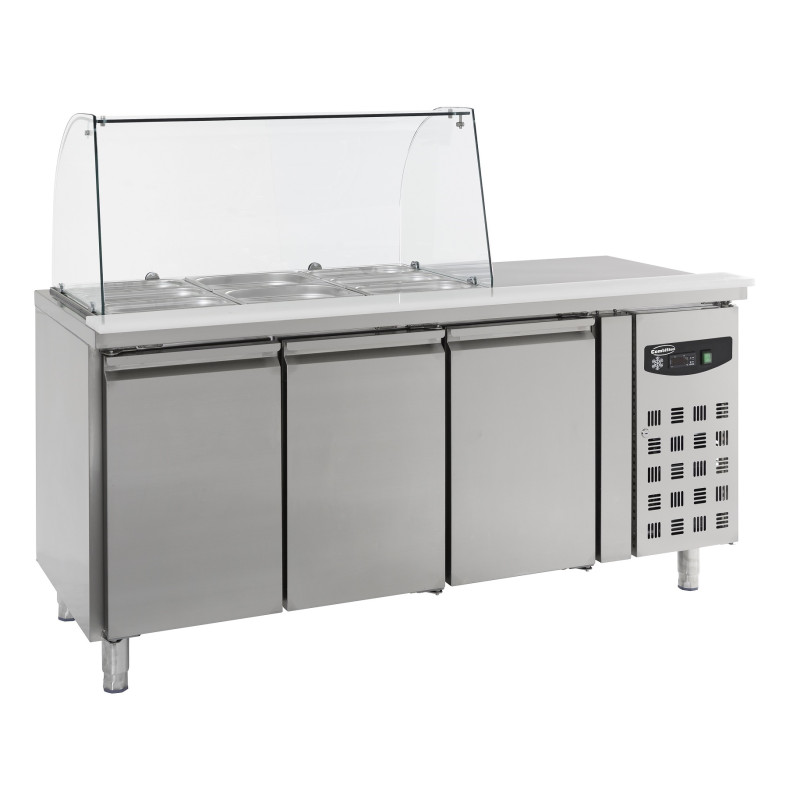 Positieve gekoelde saladette - CombiSteel: Hoge prestaties en betrouwbaarheid Positieve gekoelde saladette - CombiSteel: Hoge prestaties en betrouwbaarheid