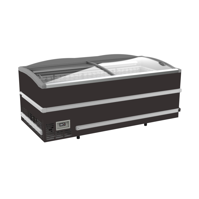 Black Chest Freezer for Supermarket - 864 L - CombiSteel: Optimal and economical storage. Black Chest Freezer for Supermarket - 864 L - CombiSteel: Optimal and economical storage.