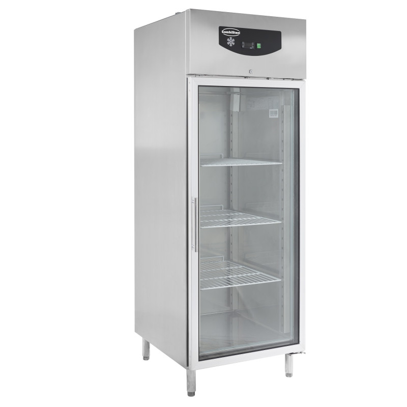 Kühlschrank mit Glastür und positiver Kühlung 597 L Combisteel AISI 304 Kühlschrank mit Glastür und positiver Kühlung 597 L Combisteel AISI 304