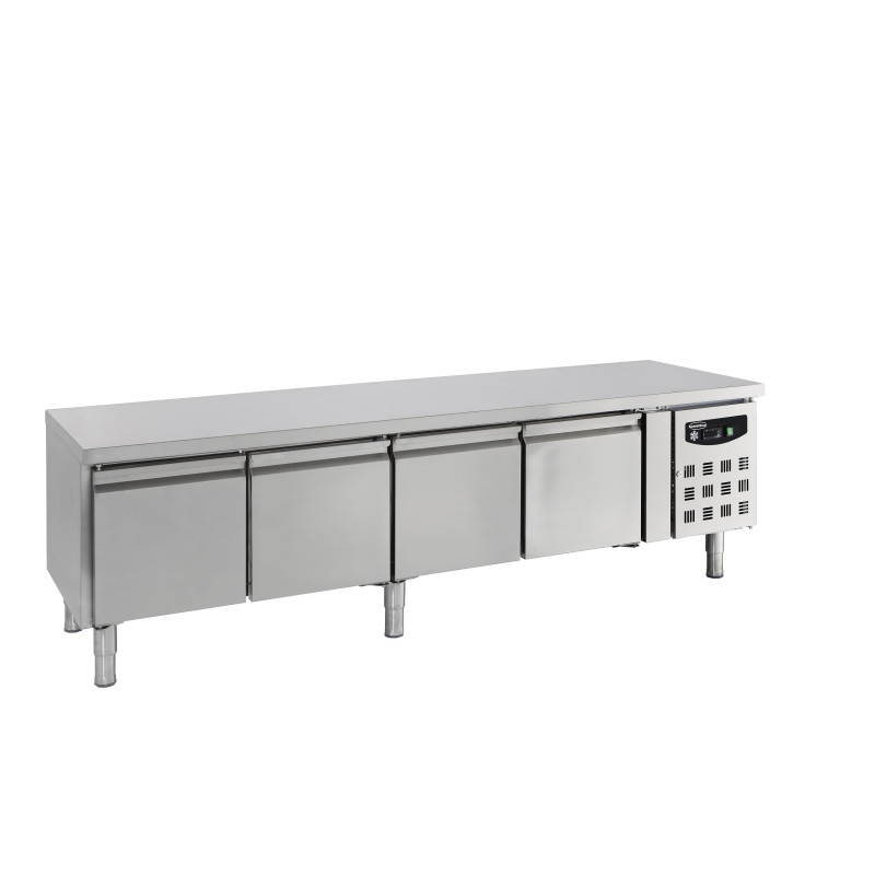Table Réfrigérée Positive GN 1/1 - 4 Portes CombiSteel 7450.0765 | Professionnelle & Performante Table Réfrigérée Positive GN 1/1 - 4 Portes CombiSteel 7450.0765 | Professionnelle & Performante