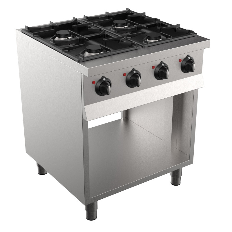 Fourneau Professionnel 700 - 4 Brûleurs - CombiSteel Fourneau Professionnel 700 - 4 Brûleurs - CombiSteel