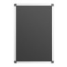 Zwart Magnetisch Bord - 400 x 600 mm - Olympia