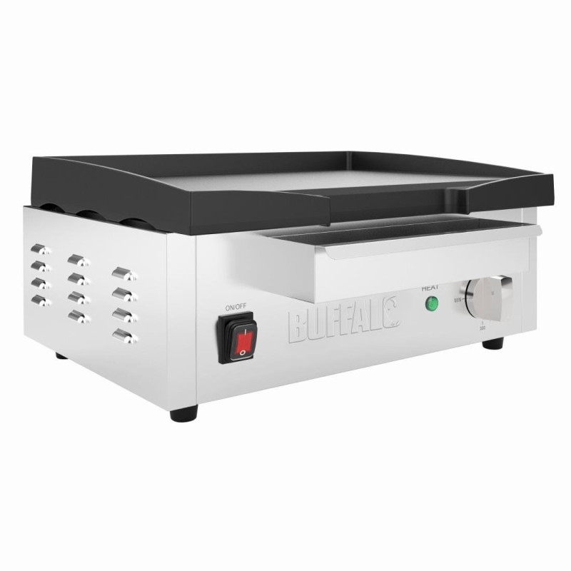 Elektrische Grillplatte aus Gusseisen - 2800 W - Buffalo Elektrische Grillplatte aus Gusseisen - 2800 W - Buffalo
