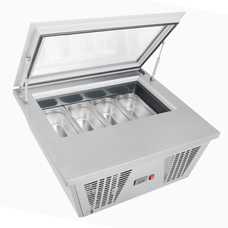 Tiefkühltruhe für Eis - 4 Eisbehälter - Polar Tiefkühltruhe für Eis - 4 Eisbehälter - Polar