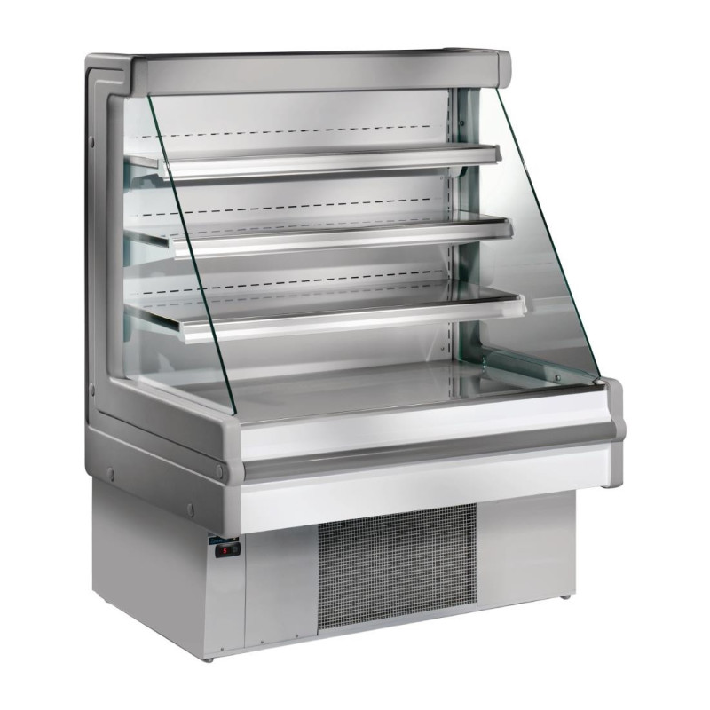 Grau Selbstbedienung Kühlvitrine - 1000 mm - Zoin Grau Selbstbedienung Kühlvitrine - 1000 mm - Zoin