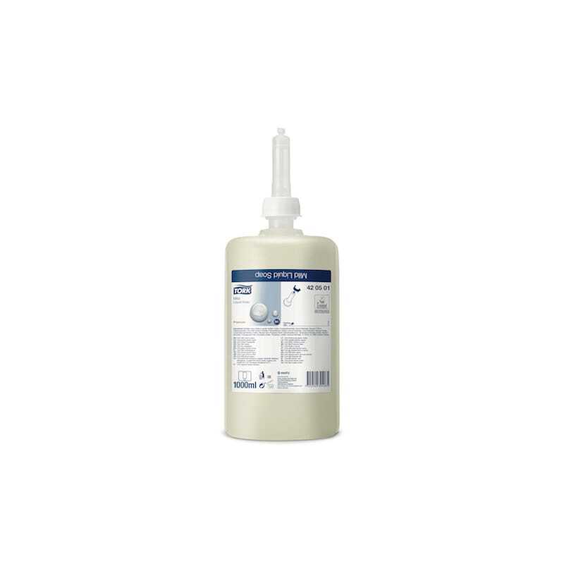 Premium Soft Liquid Soap Cream Tork - Pack of 6, 1L Premium Soft Liquid Soap Cream Tork - Pack of 6, 1L