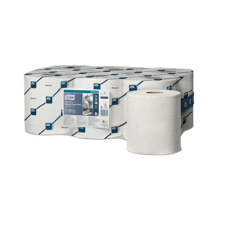 Papierhandtuch Plus Tork Reflex™ - Packung mit 6: Robust & Vielseitig Papierhandtuch Plus Tork Reflex™ - Packung mit 6: Robust & Vielseitig