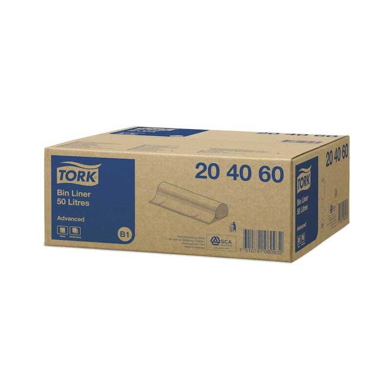 Vuilniszakken 50L 10 Stuks - Tork Optimale Kwaliteit Vuilniszakken 50L 10 Stuks - Tork Optimale Kwaliteit
