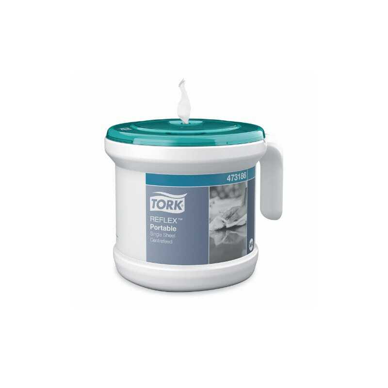 Portable Tork Reflex™ Dispenser - Central Pull System Portable Tork Reflex™ Dispenser - Central Pull System