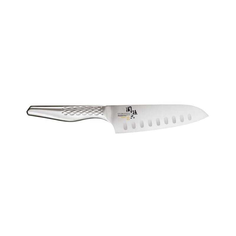 Santoku-gekarteld mes Seki Magoroku Shoso 16,5 cm - Nauwkeurig en robuust snijden Santoku-gekarteld mes Seki Magoroku Shoso 16,5 cm - Nauwkeurig en robuust snijden