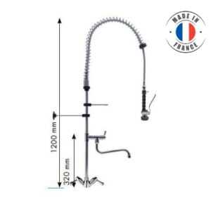 Brausemischer mit schwenkbarem Auslaufhahn Sofinor