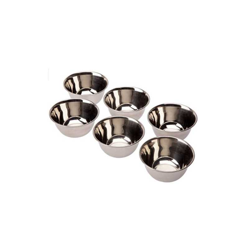 6 Petits Bols en Inox 6 Petits Bols en Inox