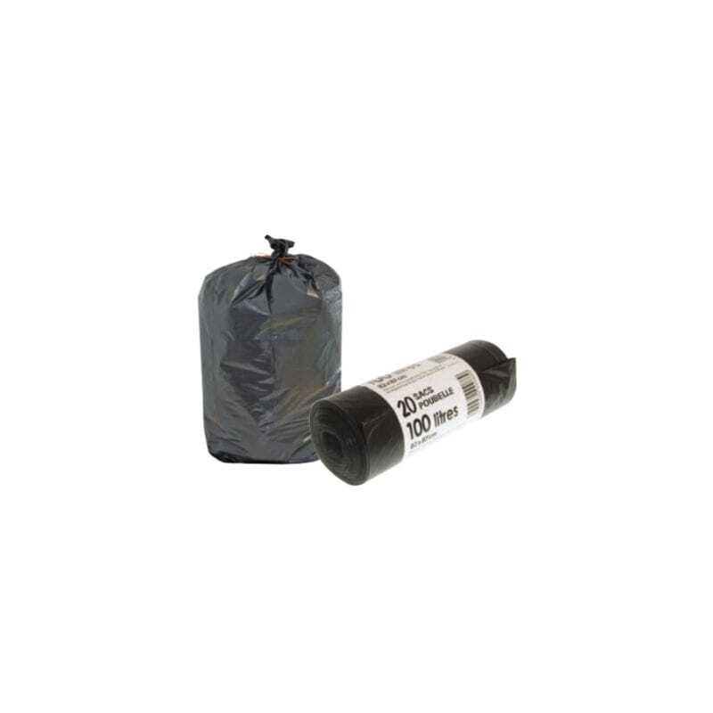 Garbage bag - 160 L - Pack of 20 Garbage bag - 160 L - Pack of 20