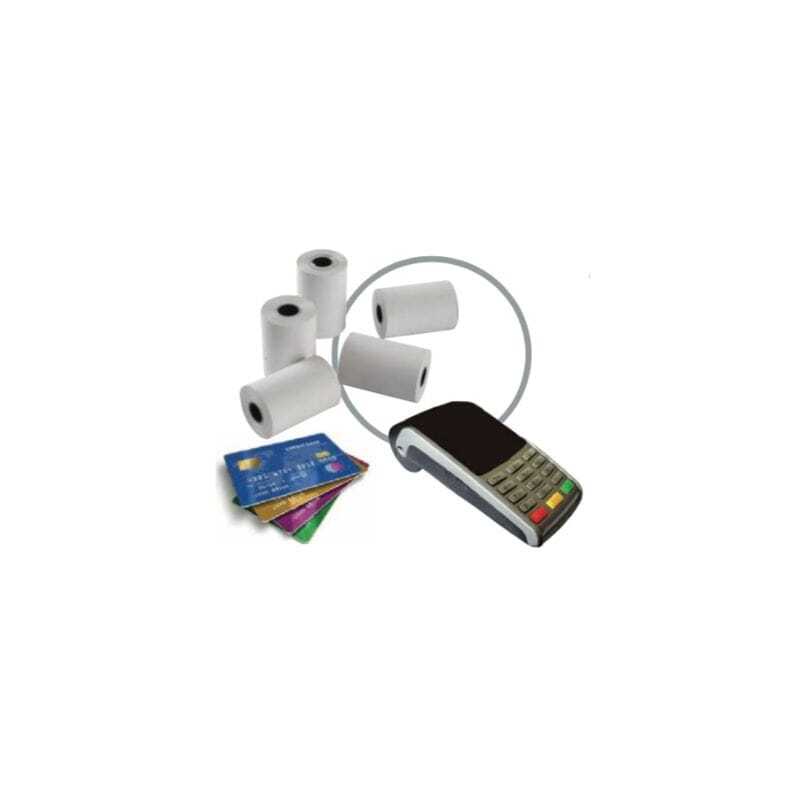 Thermorollen für EC-Karten-Terminals - 57 x 65 mm - Packung mit 5 Thermorollen für EC-Karten-Terminals - 57 x 65 mm - Packung mit 5