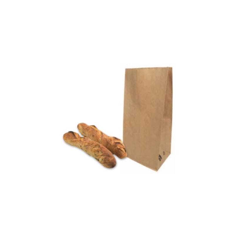 Zakken SOS van bruin kraftpapier - 22 x 14 x 38 cm - Pak van 500 Zakken SOS van bruin kraftpapier - 22 x 14 x 38 cm - Pak van 500