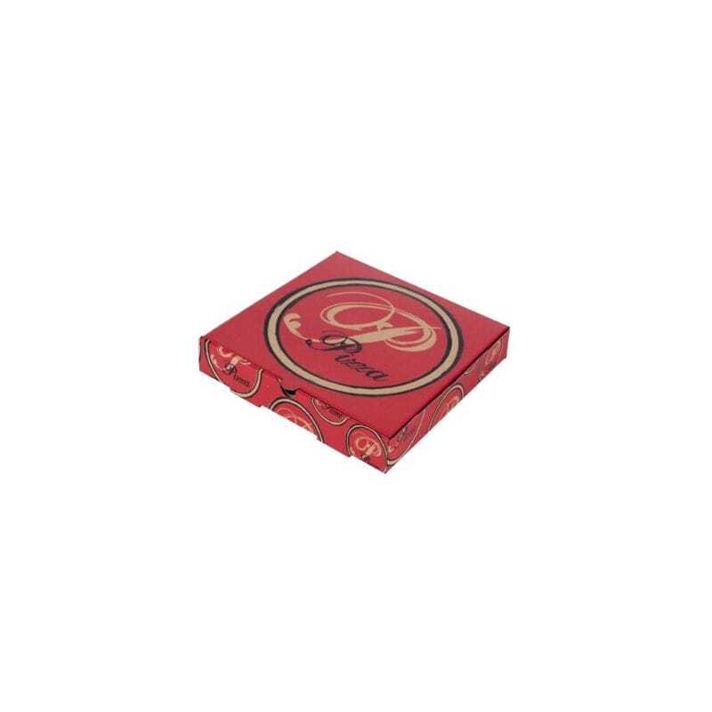Pizza Box Rot - 50 x 50 cm - Umweltfreundlich - Packung mit 50 Pizza Box Rot - 50 x 50 cm - Umweltfreundlich - Packung mit 50