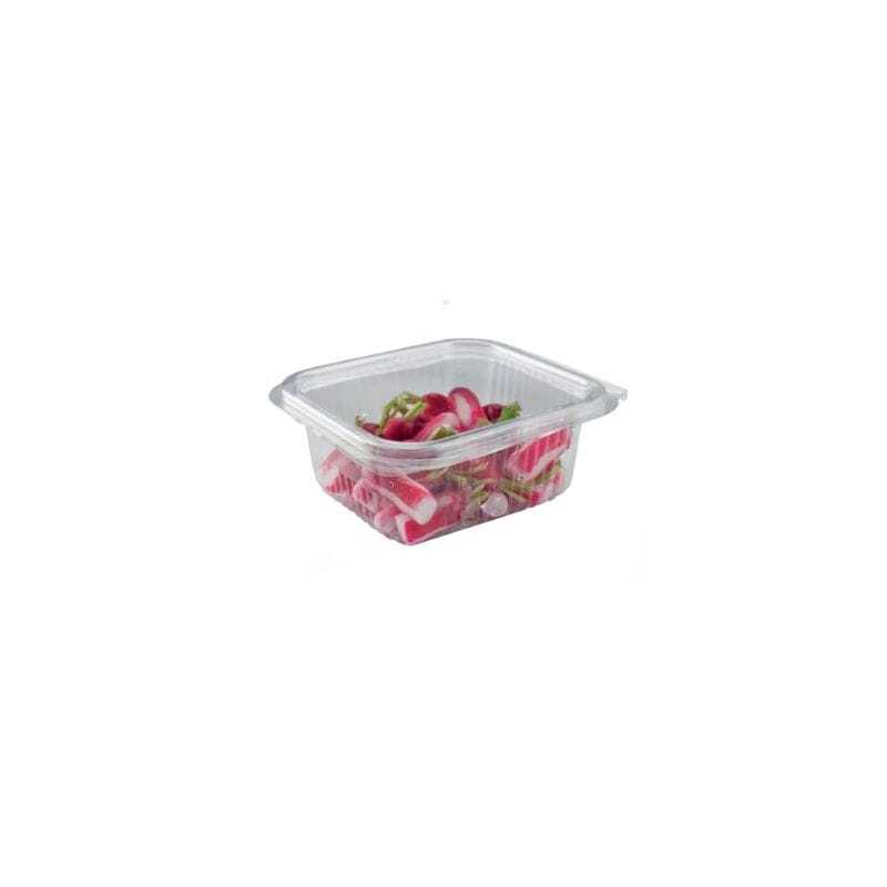 Packung mit 50 - Rechteckige Box mit Deckel 1 L Packung mit 50 - Rechteckige Box mit Deckel 1 L