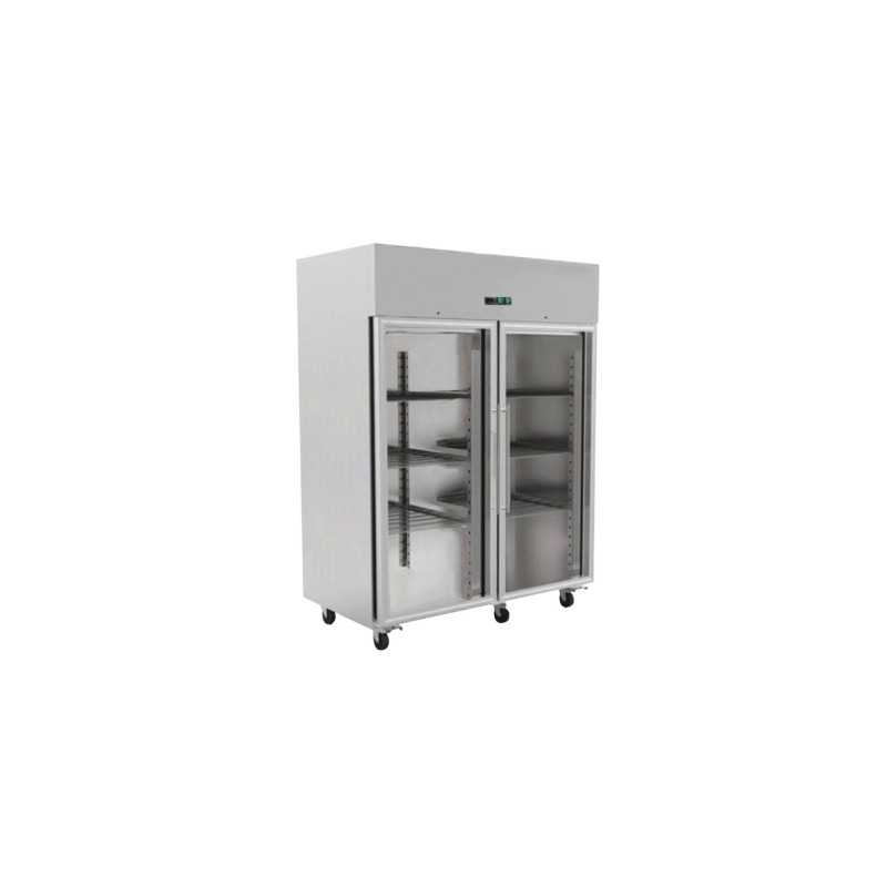 Refrigerated Cabinet with 2 Glass Doors GN2/1 - 1400 L Refrigerated Cabinet with 2 Glass Doors GN2/1 - 1400 L
