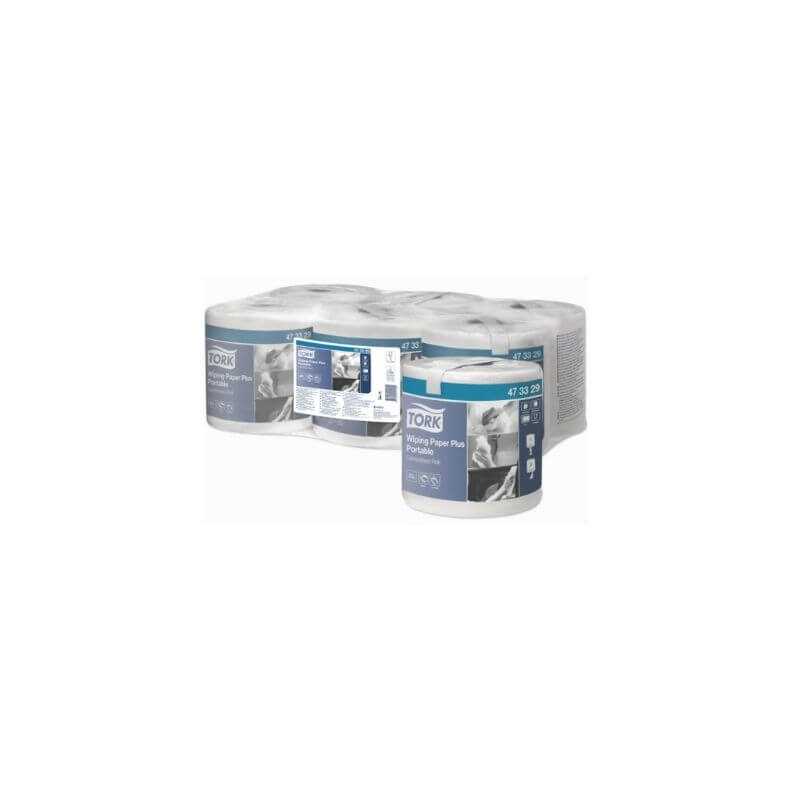 Papiertuch Plus Tork - Packung mit 6: Robust und vielseitig Papiertuch Plus Tork - Packung mit 6: Robust und vielseitig