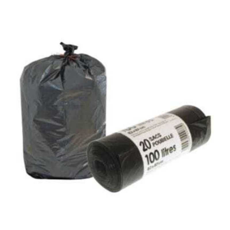 Garbage bag - 100 L - Pack of 20 Garbage bag - 100 L - Pack of 20