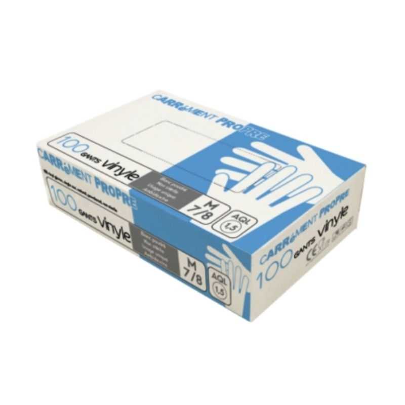 Handschoenen van vinyl - Maat S - Set van 100 Handschoenen van vinyl - Maat S - Set van 100